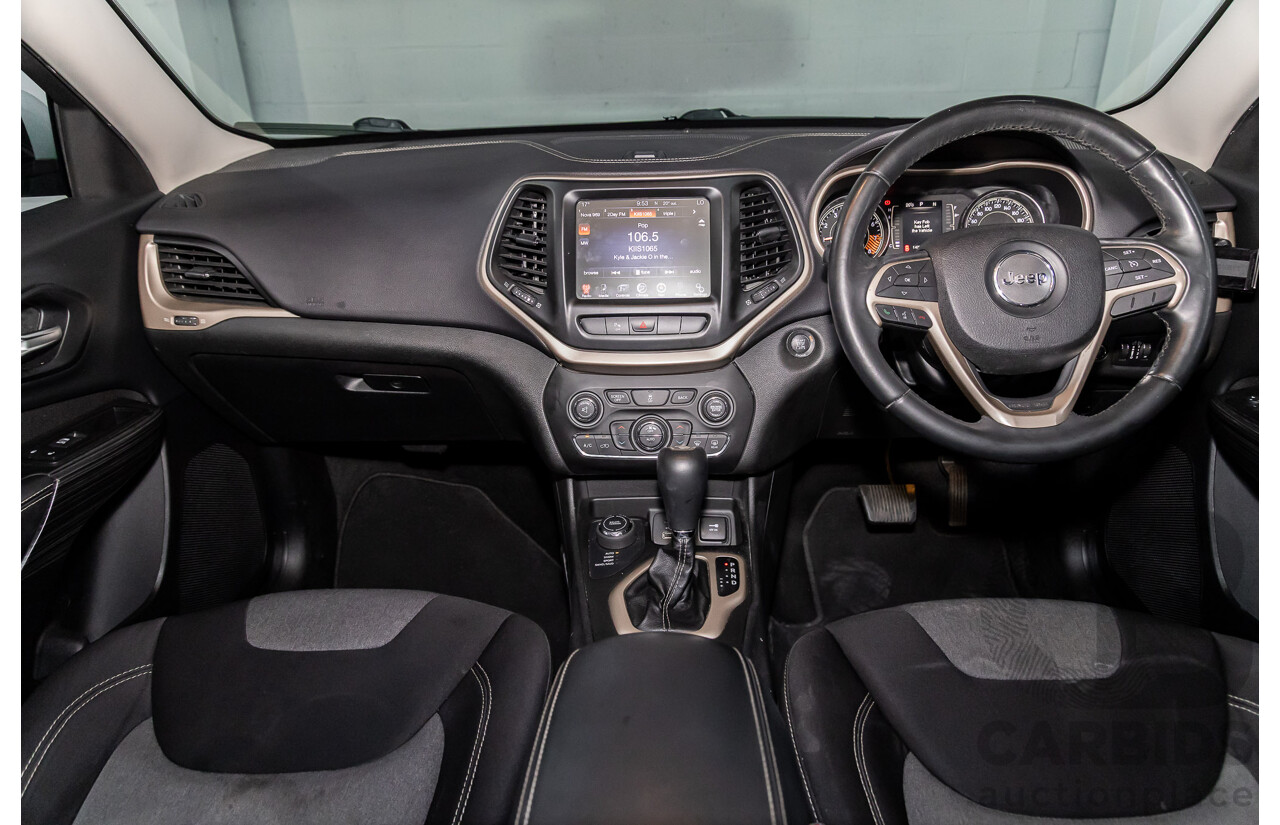 7/2014 Jeep Cherokee Limited (4x4) KL MY15 4d Wagon Bright White V6 3.2L