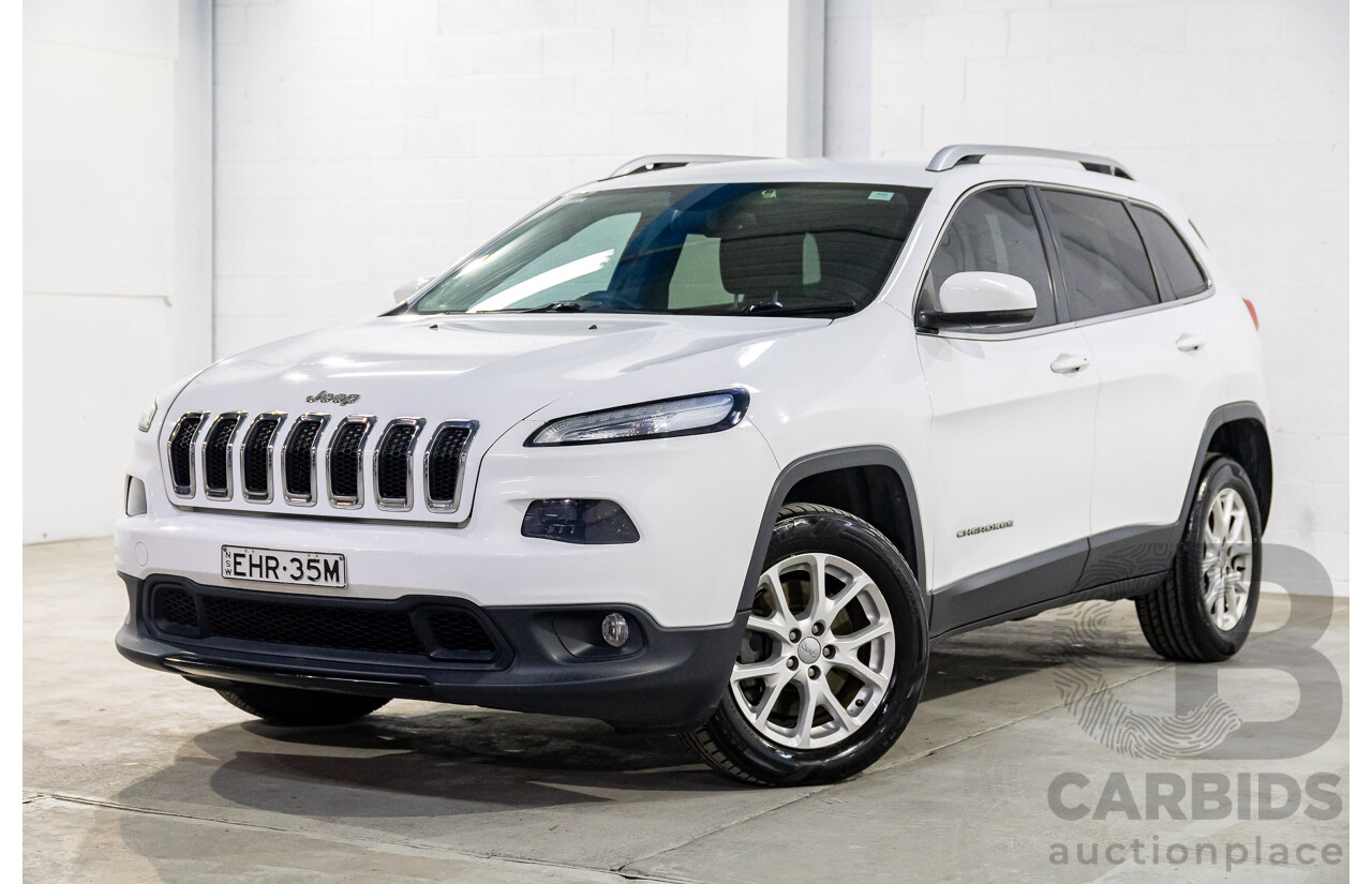 7/2014 Jeep Cherokee Limited (4x4) KL MY15 4d Wagon Bright White V6 3.2L