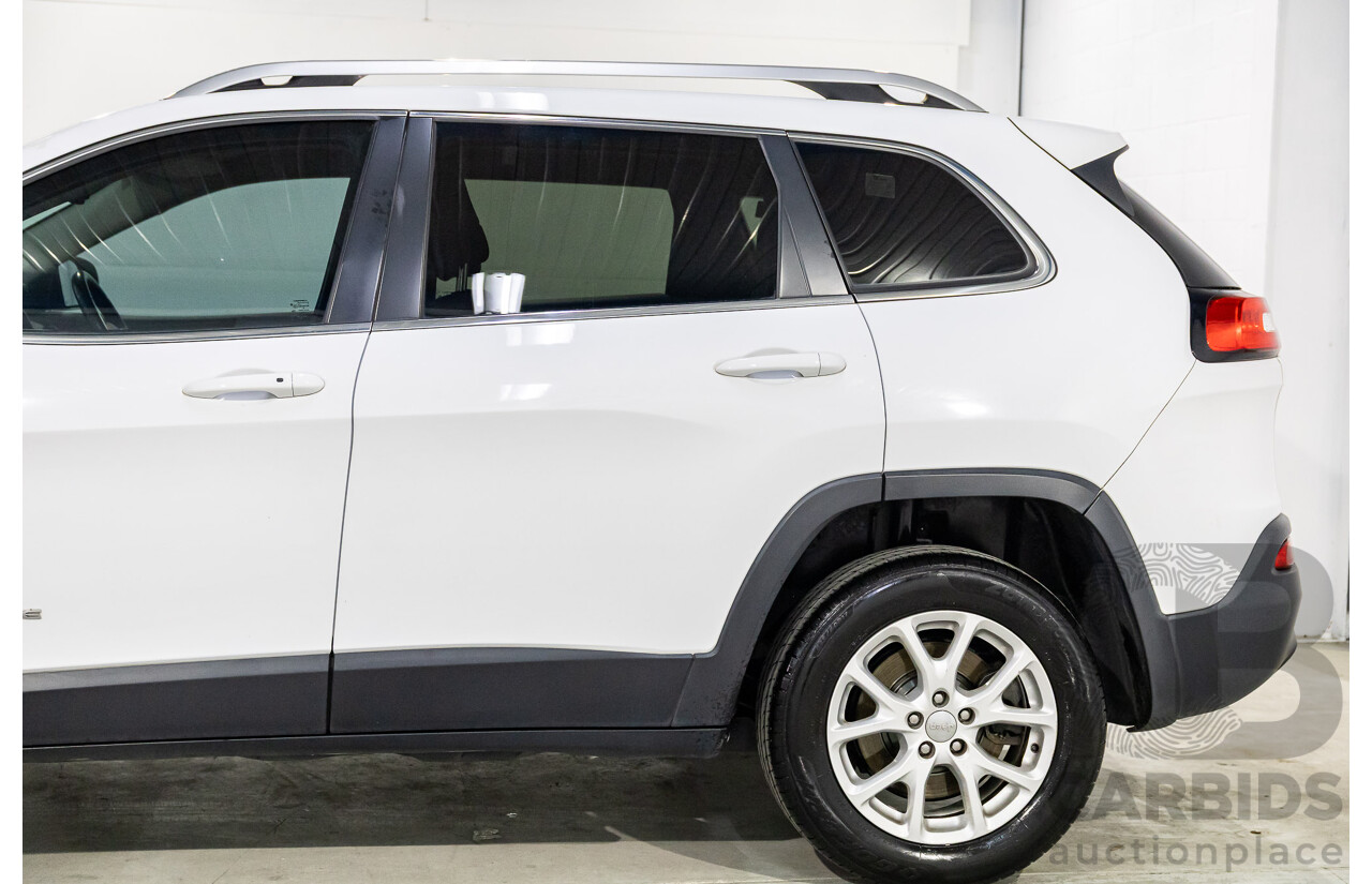 7/2014 Jeep Cherokee Limited (4x4) KL MY15 4d Wagon Bright White V6 3.2L