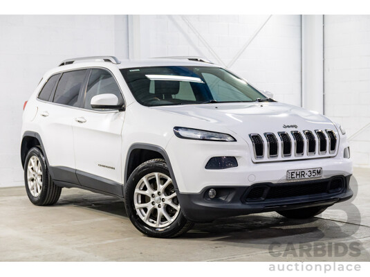 7/2014 Jeep Cherokee Limited (4x4) KL MY15 4d Wagon Bright White V6 3.2L
