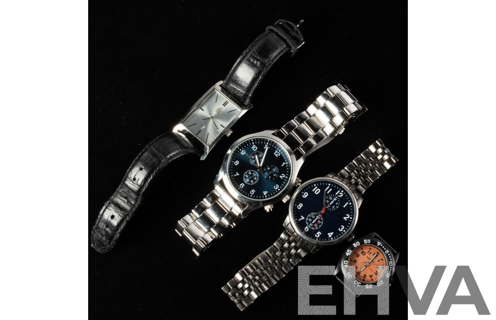 Collection of (4) Watches Including Emirates 0895 Watch