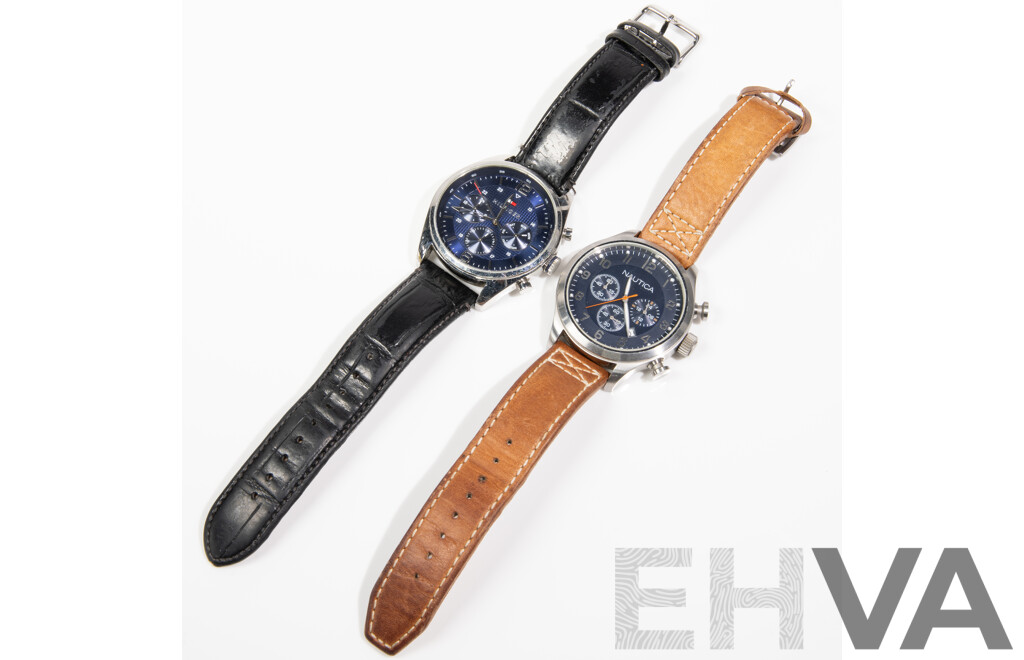 Tommy Hilfiger & Nautica Mens Dress Watches