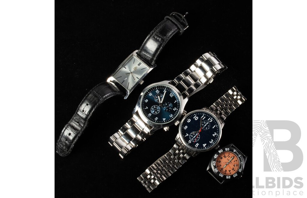 Collection of (4) Watches Including Emirates 0895 Watch