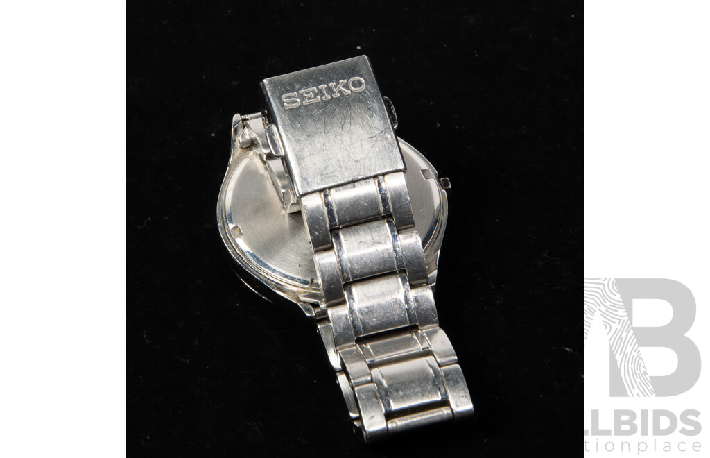 Seiko Sapphire 100m Mens Watch with Date Dial, SN42-OFW0, 42mm