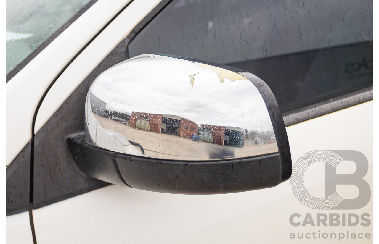 2/2014 Mazda BT50 GT (4x4) Dual Cab Utility White Turbo Diesel 3.2L