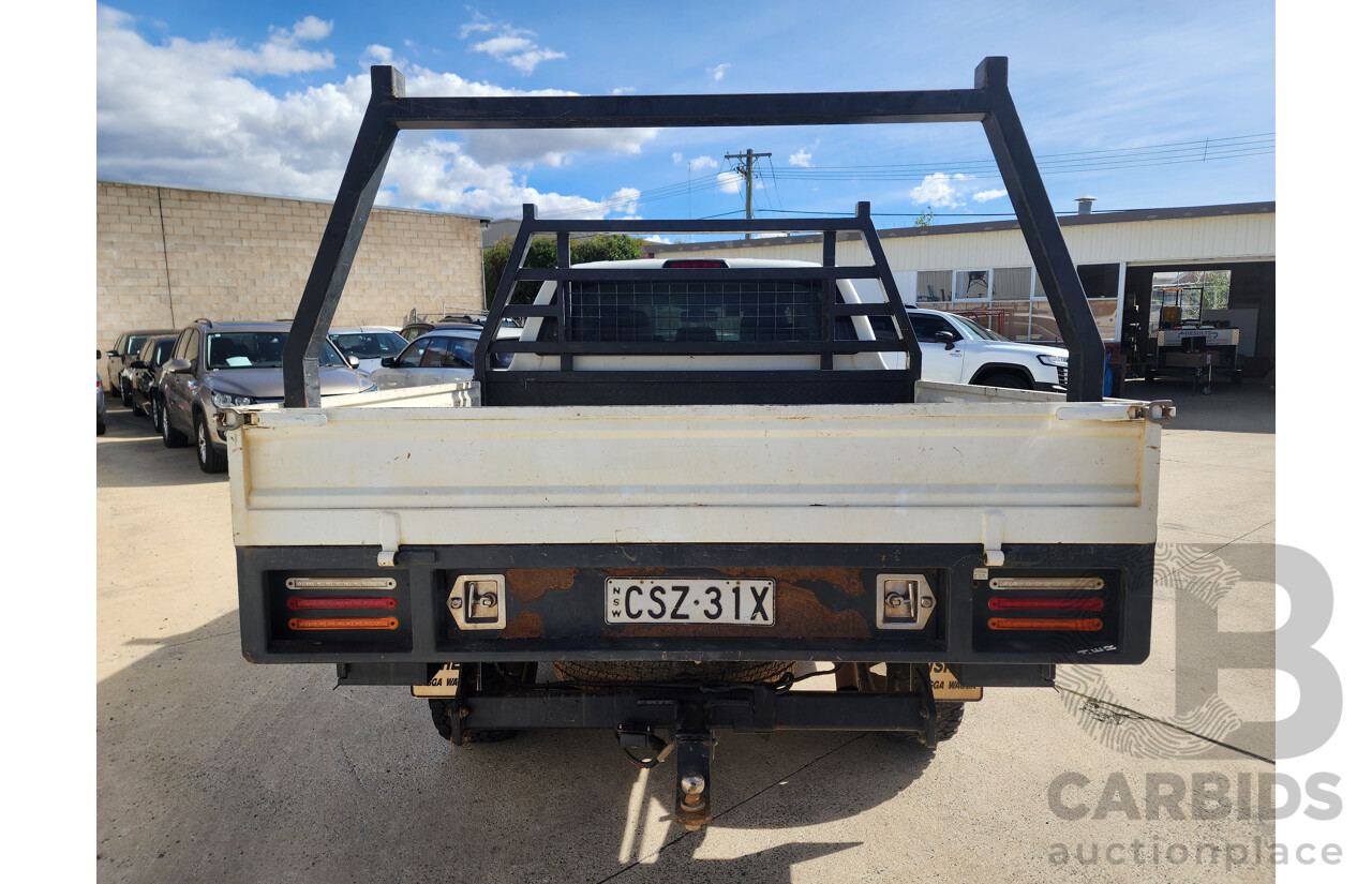 2/2014 Mazda Bt50 GT (4x4) MY13 Dual Cab Utility White 3.2L