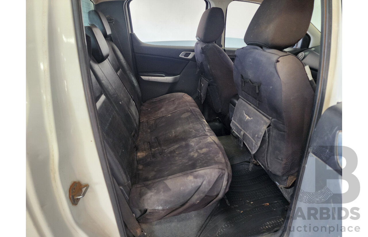 2/2014 Mazda Bt50 GT (4x4) MY13 Dual Cab Utility White 3.2L