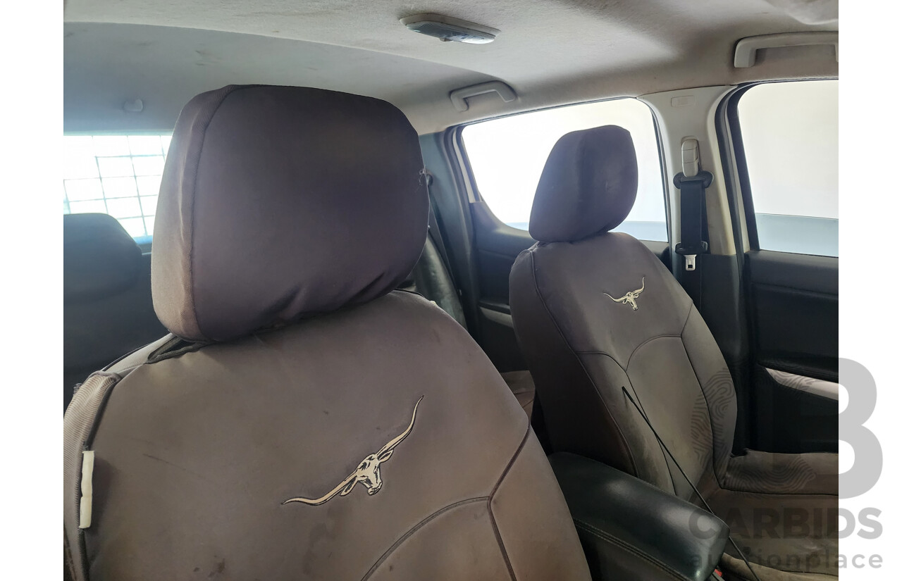 2/2014 Mazda Bt50 GT (4x4) MY13 Dual Cab Utility White 3.2L