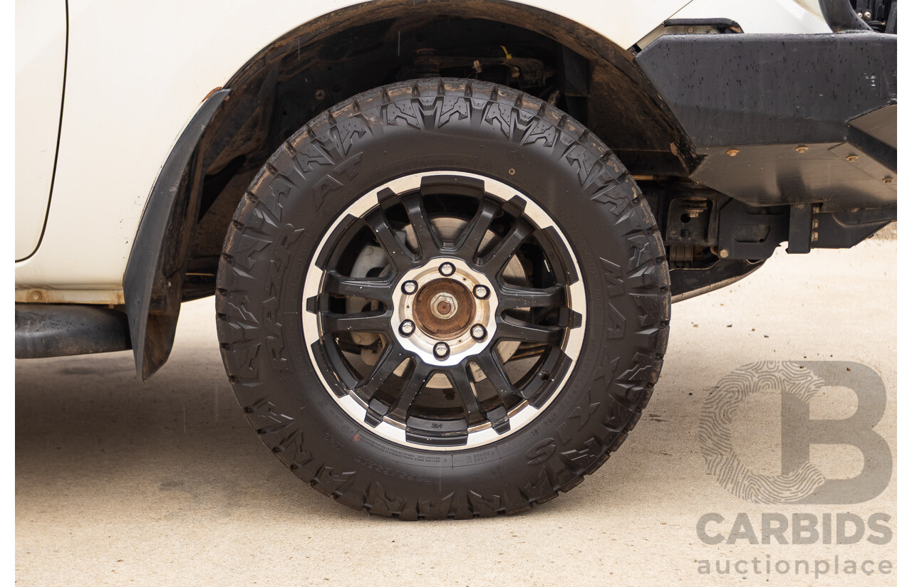 2/2014 Mazda BT-50 GT (4x4) MY13 Dual Cab Utility White 3.2L
