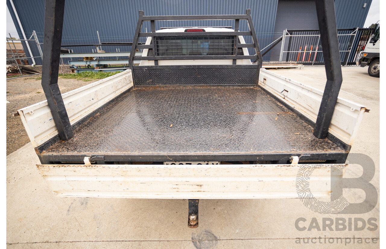 2/2014 Mazda BT-50 GT (4x4) MY13 Dual Cab Utility White 3.2L