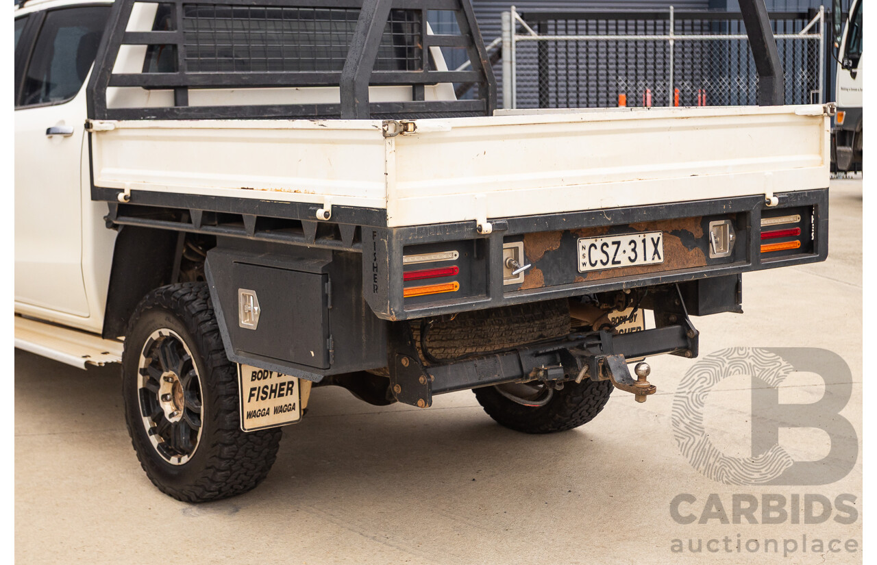 2/2014 Mazda BT-50 GT (4x4) MY13 Dual Cab Utility White 3.2L