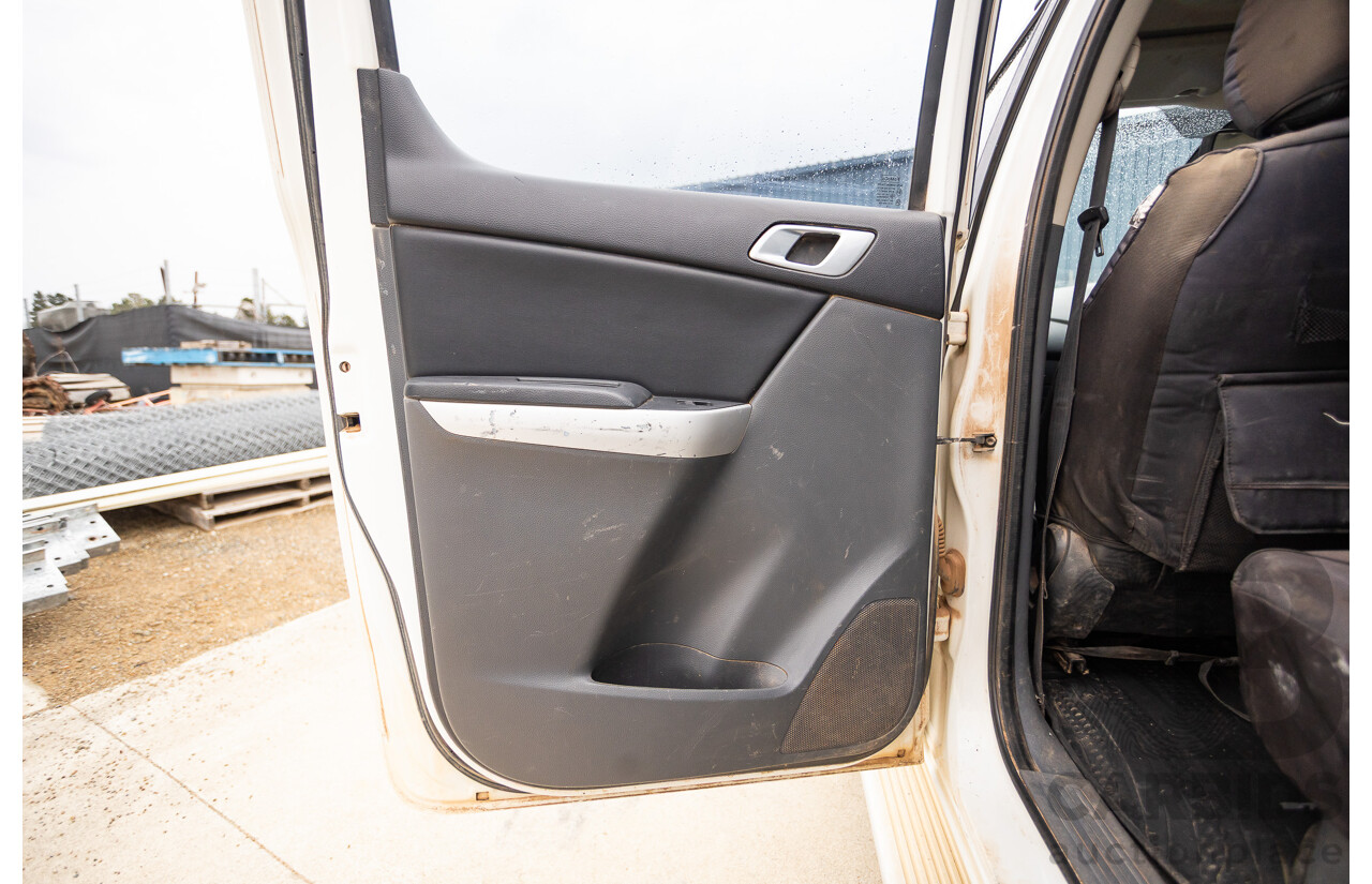 2/2014 Mazda BT-50 GT (4x4) MY13 Dual Cab Utility White 3.2L