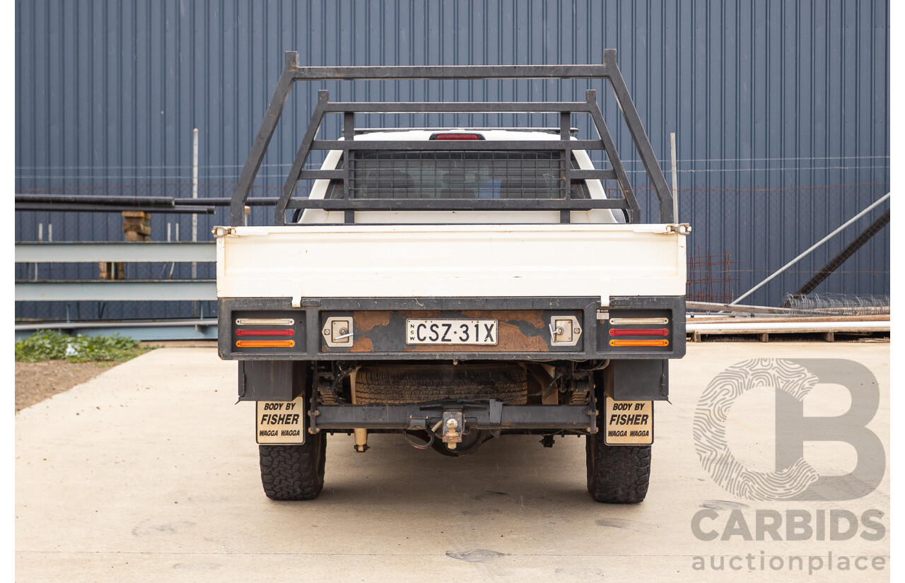 2/2014 Mazda BT-50 GT (4x4) MY13 Dual Cab Utility White 3.2L
