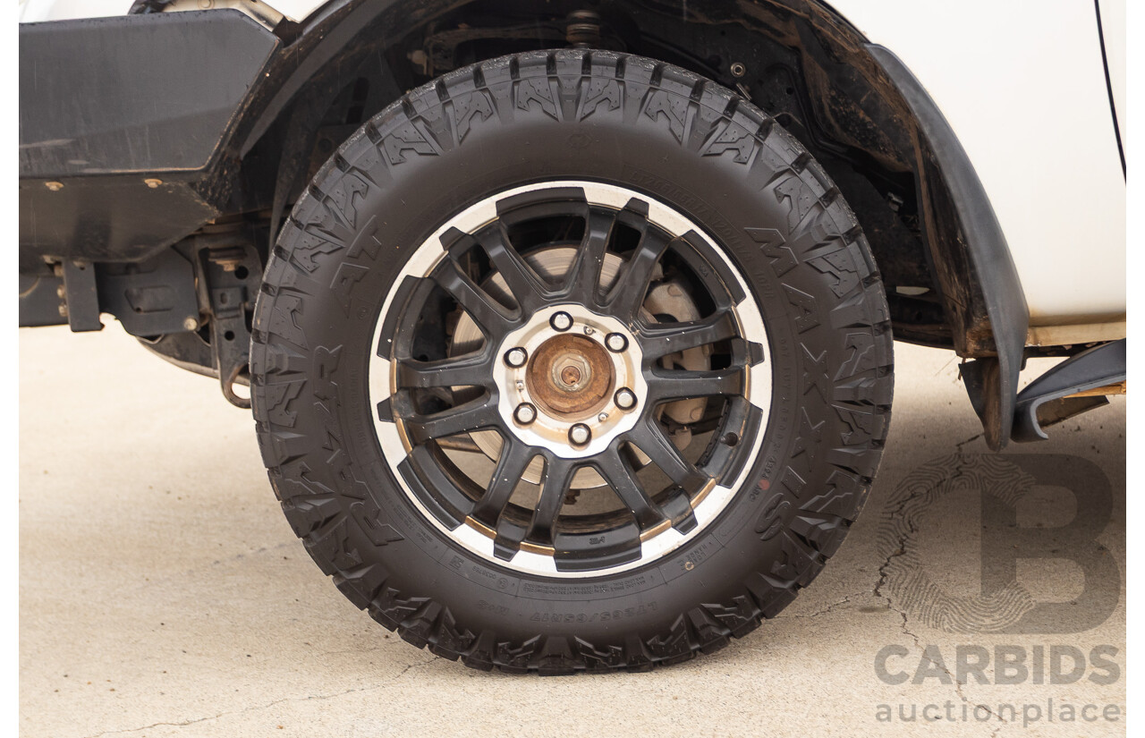 2/2014 Mazda BT-50 GT (4x4) MY13 Dual Cab Utility White 3.2L