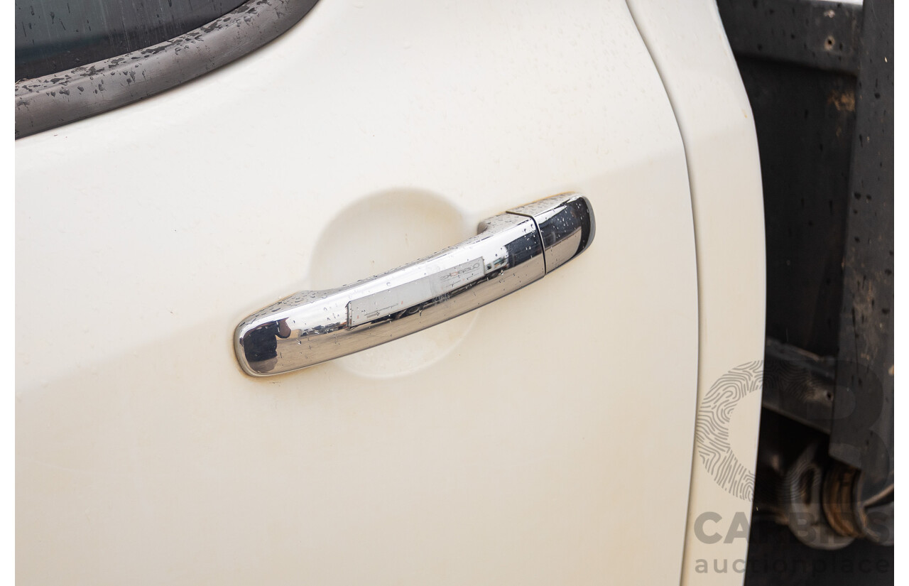 2/2014 Mazda BT-50 GT (4x4) MY13 Dual Cab Utility White 3.2L
