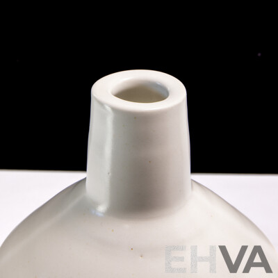 Australian Local Studio Pottery Bison Vase