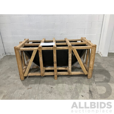 Dark Grey Stone Bath (1500Lx750Wx500H) - ORP $3,700.00