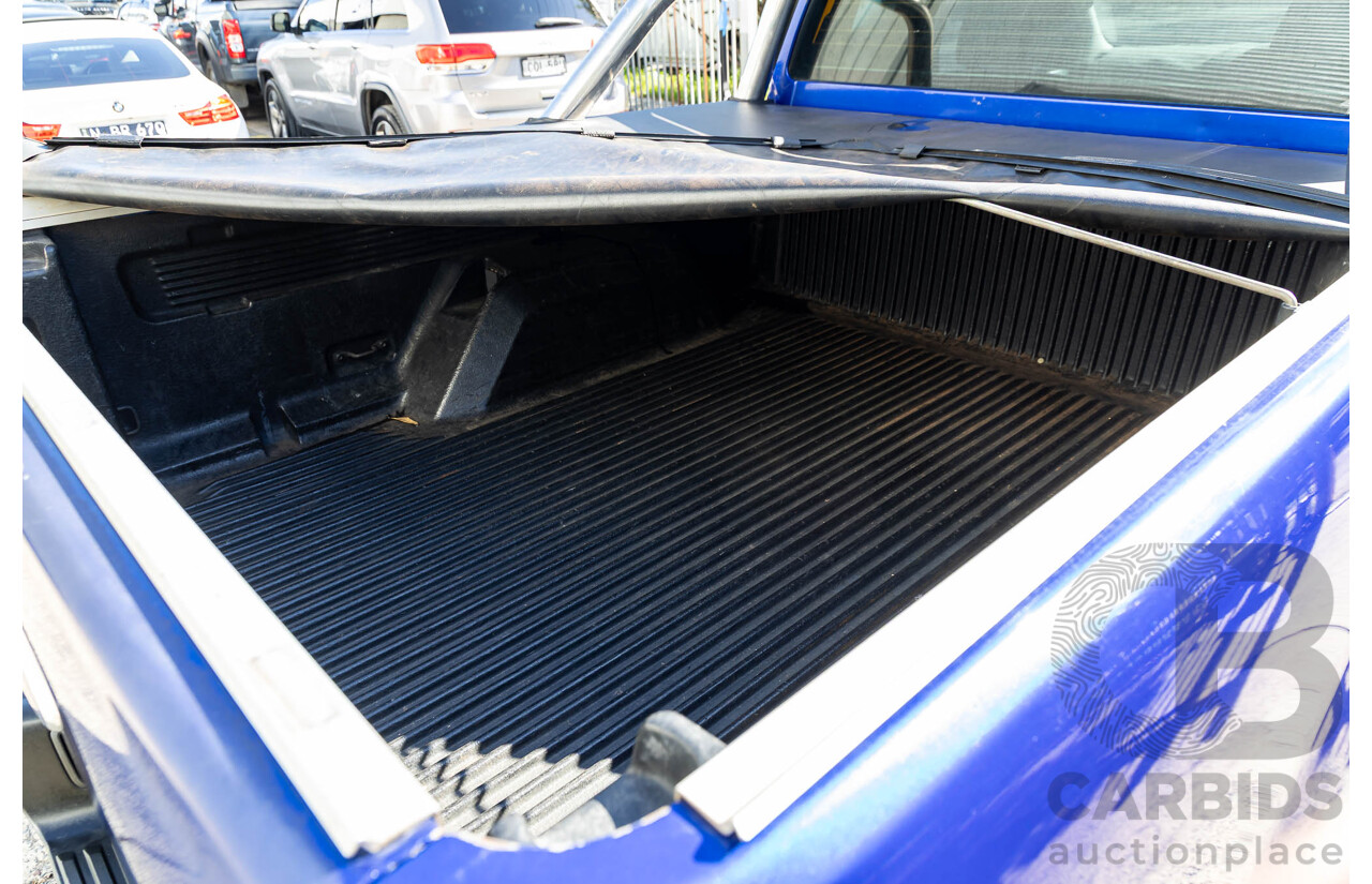 3/2015 Ford Ranger XLT 3.2 (4x4) PX Super Cab Utility Aurora Blue Turbo Diesel 3.2L