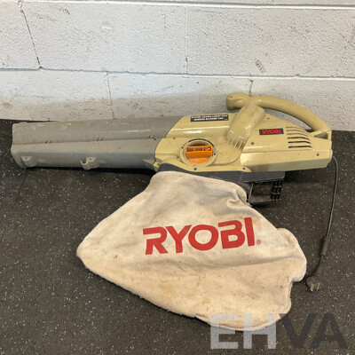 RYOBI Ultra-Light Plus Garden Blower Vaccum & HOMELITE Electric Blower Vacuum