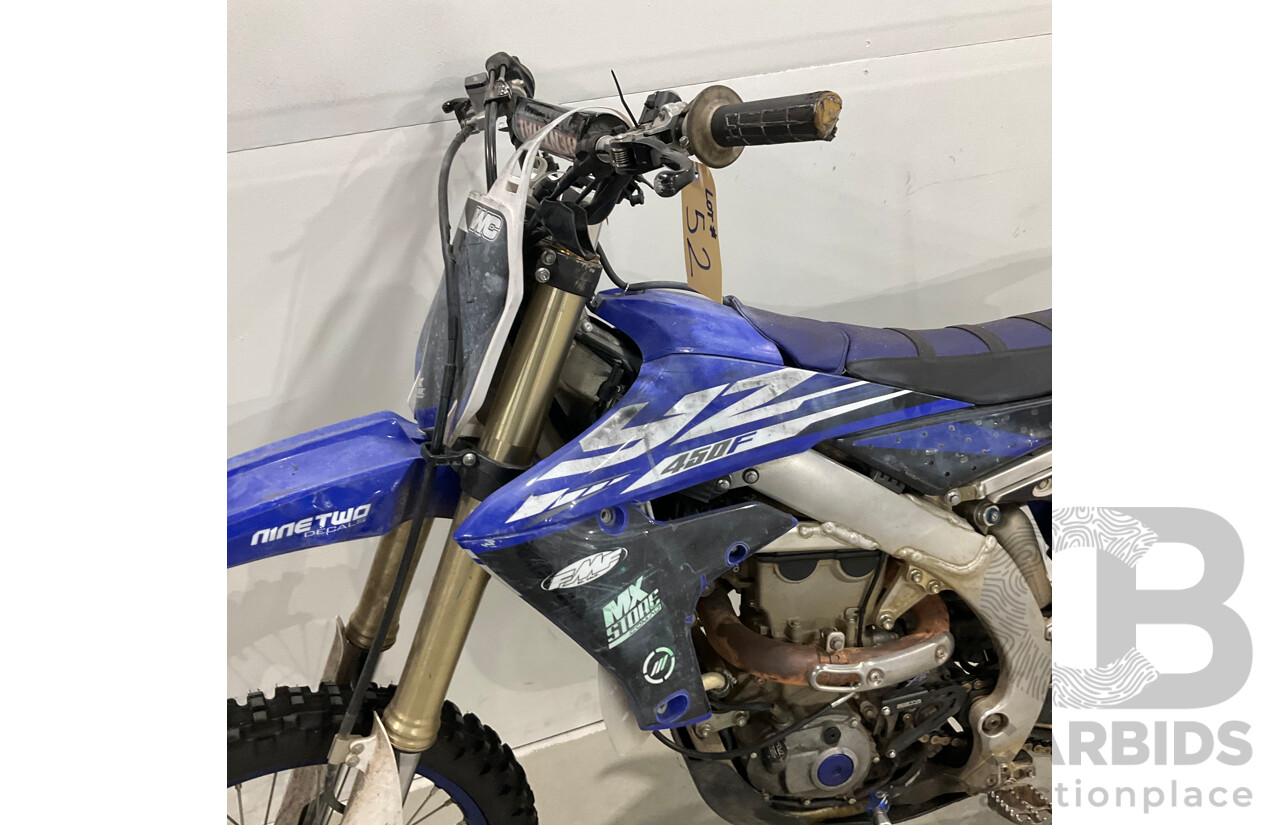 2018 YAMAHA YZ450F Bike