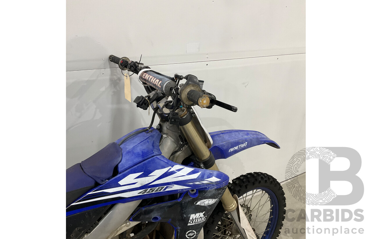 2018 YAMAHA YZ450F Bike