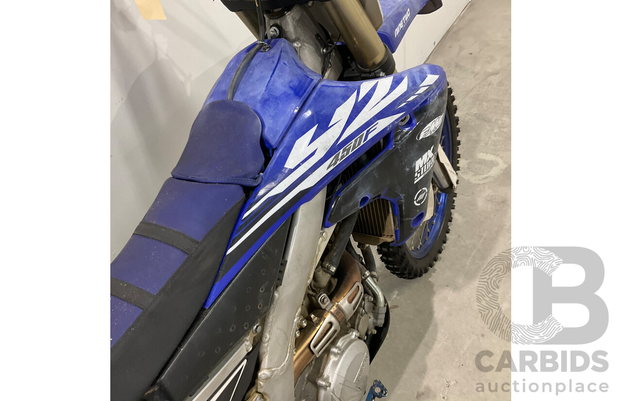 2018 YAMAHA YZ450F Bike