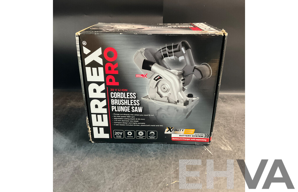 FERREX PRO Brushless Plunge Saw