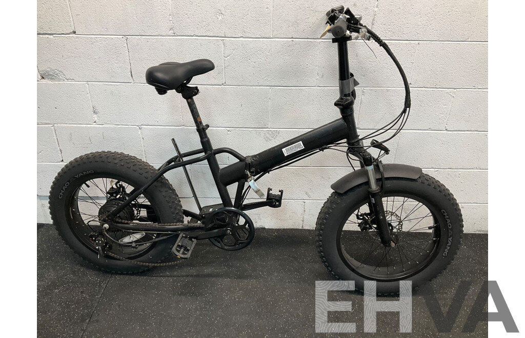 Black E-Bike