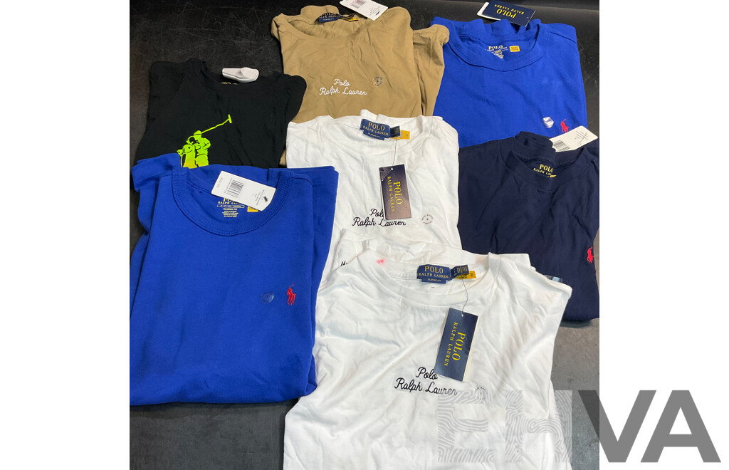 POLO Women/Men's T-Shirt & POLO Shirt - Size S/ M - Lot of 7