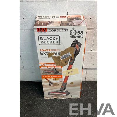 BLACK DECKER Power Series Extreme Cordless Stick Vacuum