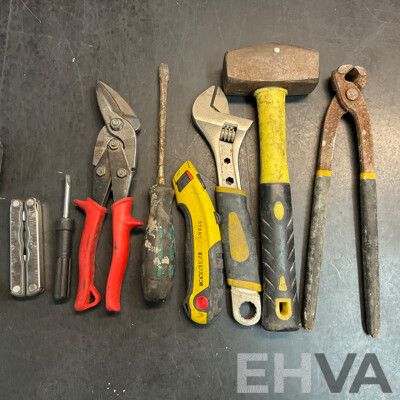 OZITO 18V ANgle Grinder & Impact Driver & Battery & Assorted Tools