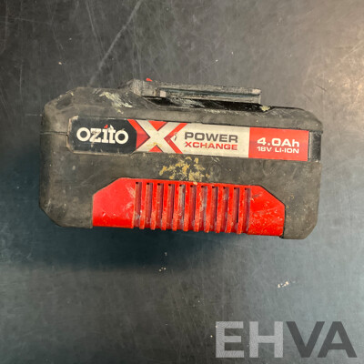 OZITO 18V ANgle Grinder & Impact Driver & Battery & Assorted Tools
