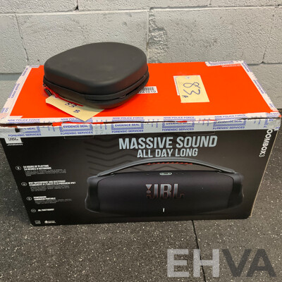 JBL BOOMBOX3 Speaker & BAUHN Headphones