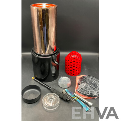 Premium Rose Hookah with Lipstick Shaped