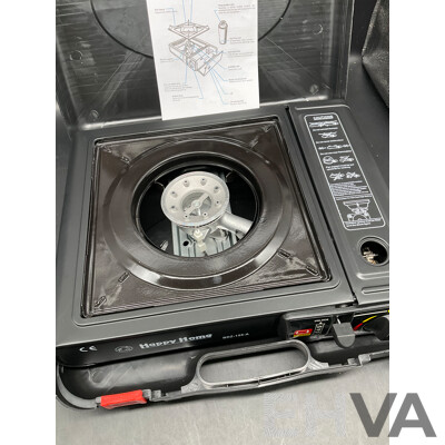 HAPPY HOME Multi Purpose Outdoor Cassette Gas Stove - Lot of 6