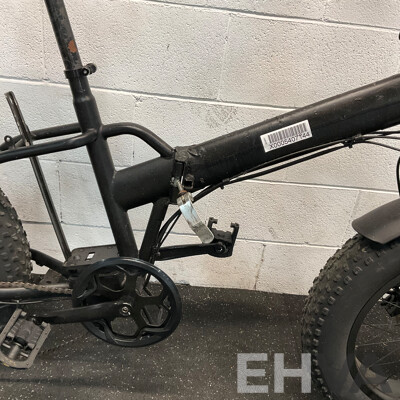Black E-Bike