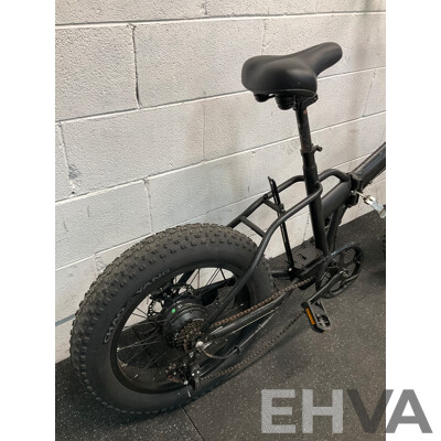 Black E-Bike