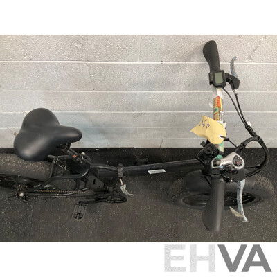 Black E-Bike