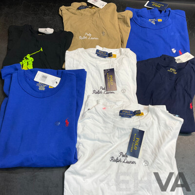 POLO Women/Men's T-Shirt & POLO Shirt - Size S/ M - Lot of 7