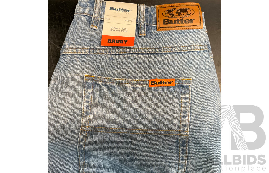 BUTTER Assorted Jeans - Size 30/32 - Lot of 4