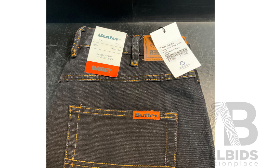 BUTTER Assorted Jeans - Size 30/32 - Lot of 4