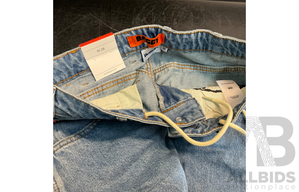 BUTTER Assorted Jeans - Size 28 - Lot of 3