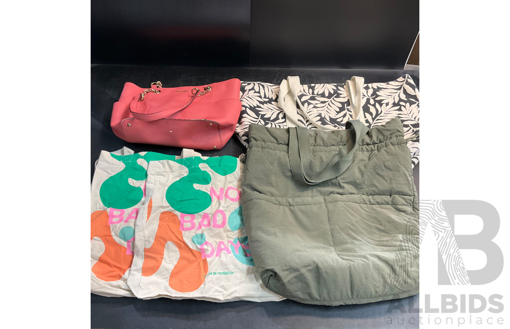 Assorted of Target / Cotton On/ Calvin Klein (damaged)  Bags - Lot of 5