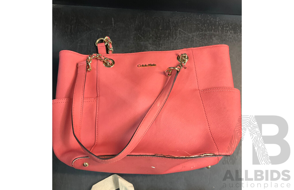 Assorted of Target / Cotton On/ Calvin Klein (damaged)  Bags - Lot of 5
