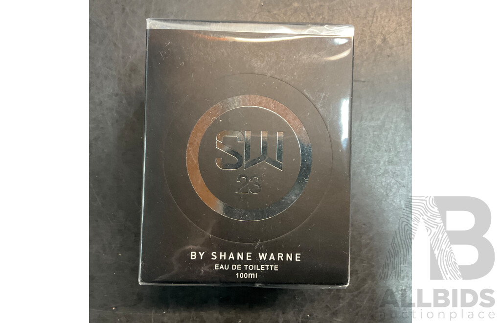 DAVIDOFF, SHANE WARNE, POWER EauDe Toilette - Lot of 4