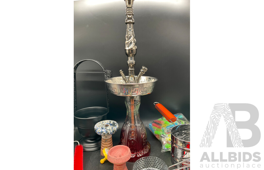 ROTANA Glass Shisha Hookah  with Accessories