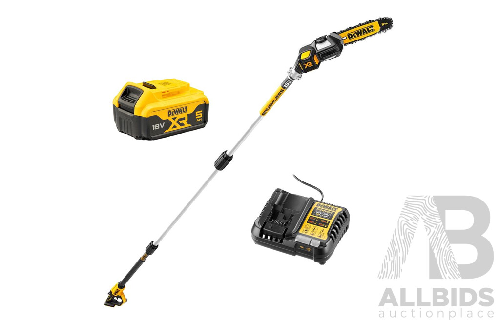 DEWALT DCMPS567P1 18V XR 5.0Ah Li-ion Cordless Brushless 200mm (7-3/4