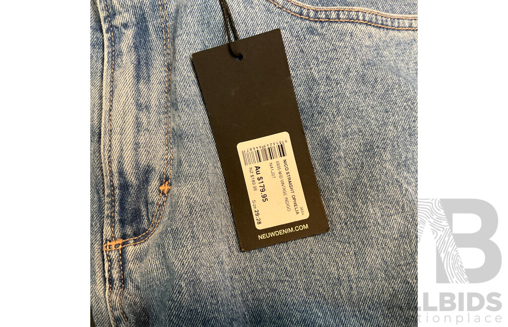 NICO Straight Jeans & BONDS Babywear & Assorted Women's Clothing - Lot of 12