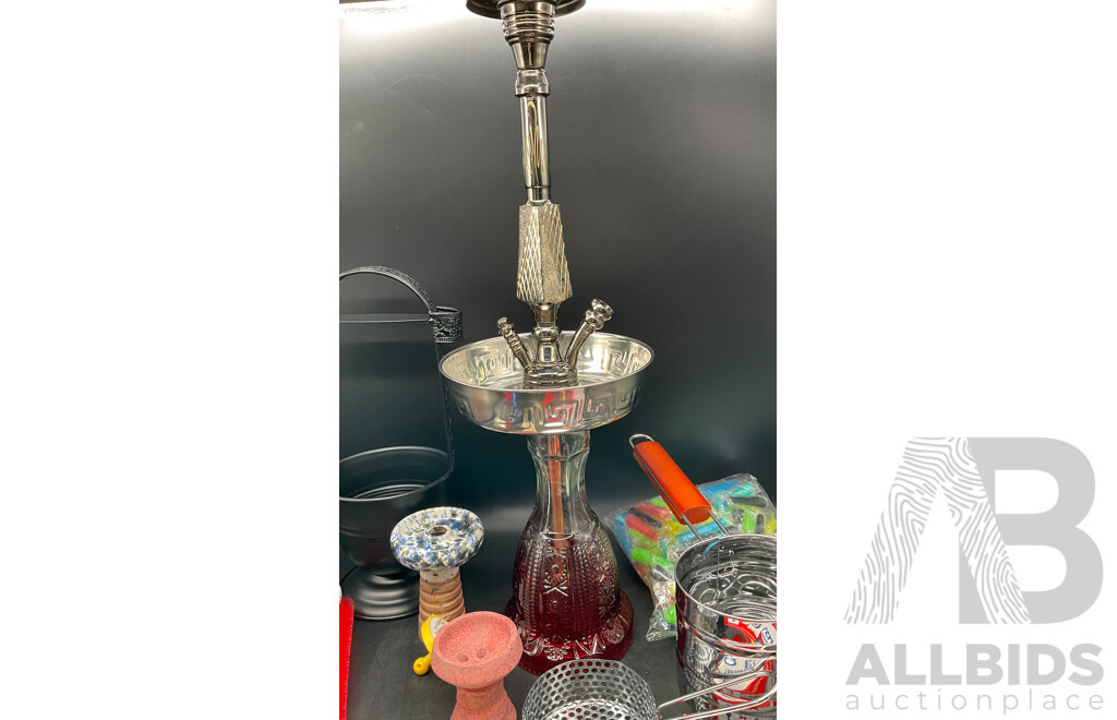 ROTANA Glass Shisha Hookah  with Accessories