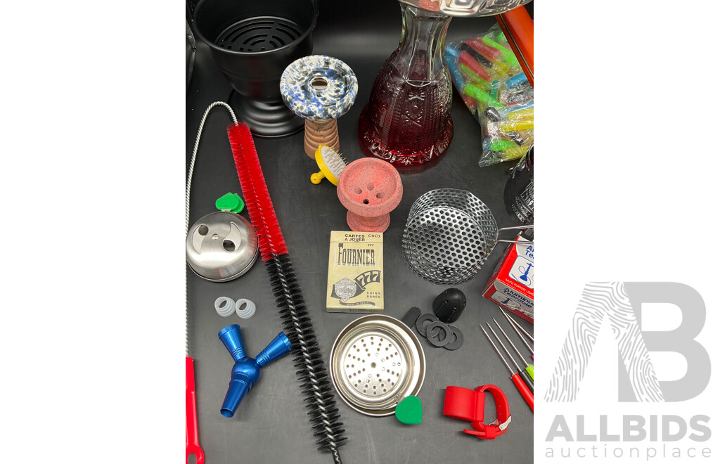 ROTANA Glass Shisha Hookah  with Accessories